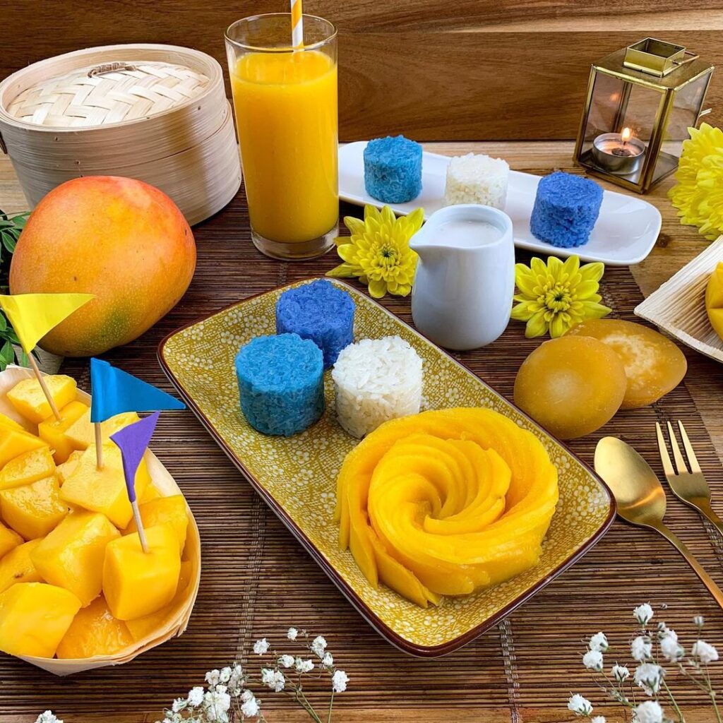 Mango sticky rice
