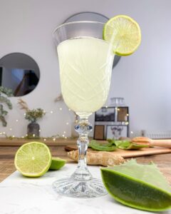 Jus d&rsquo;aloe vera citron vert et gingembre