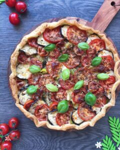 Une tarte aux légumes du soleil