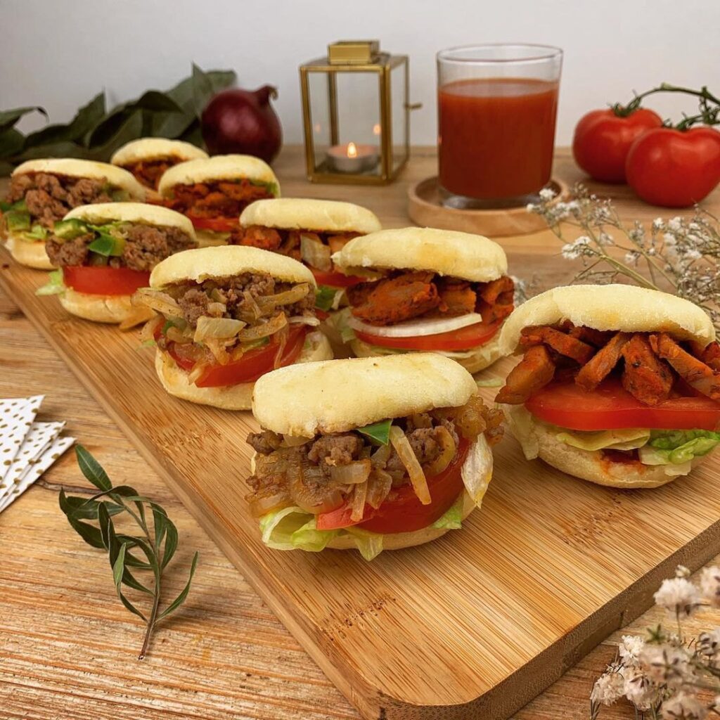 Mini sandwich rond marocain