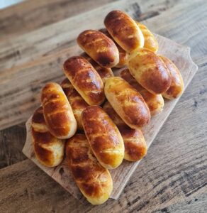 Pains au lait fourrés au chocolat