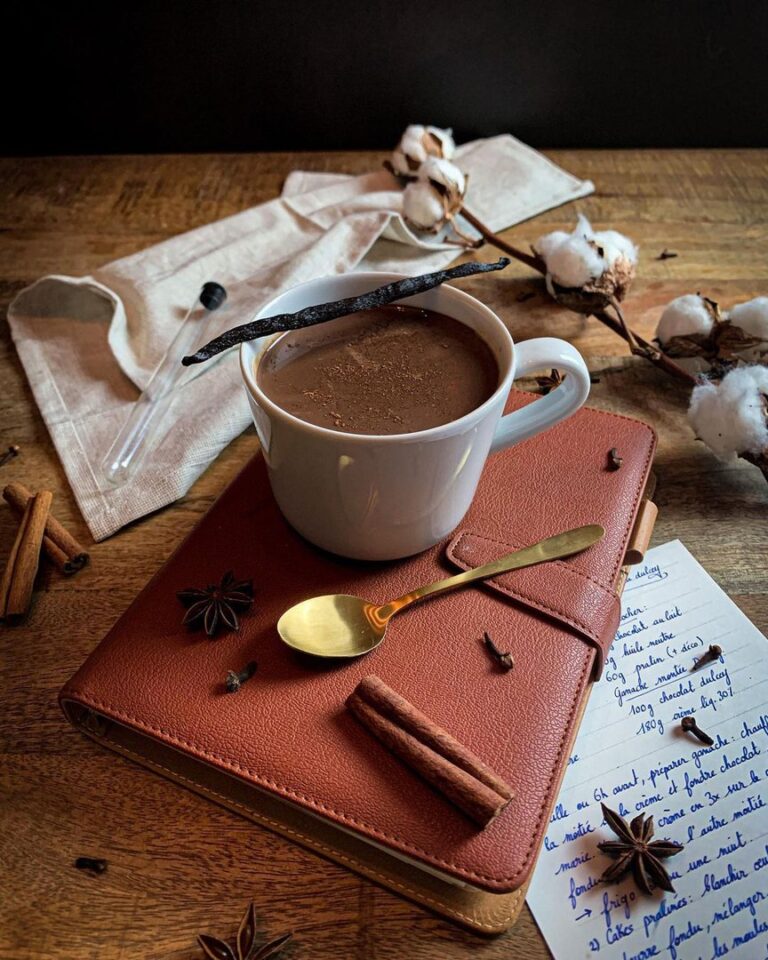 Chocolat chaud relevé aux épices