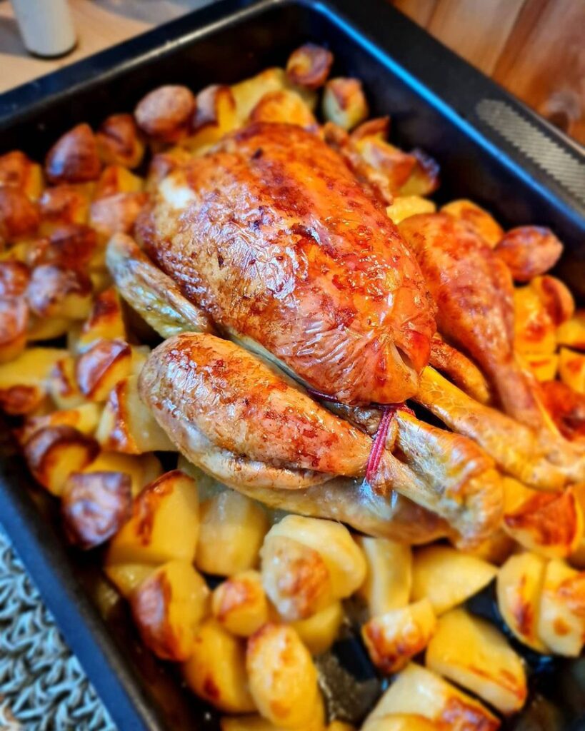 Poulet rôti à ma façon