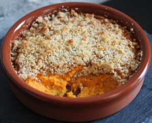 Crumble de butternut léger