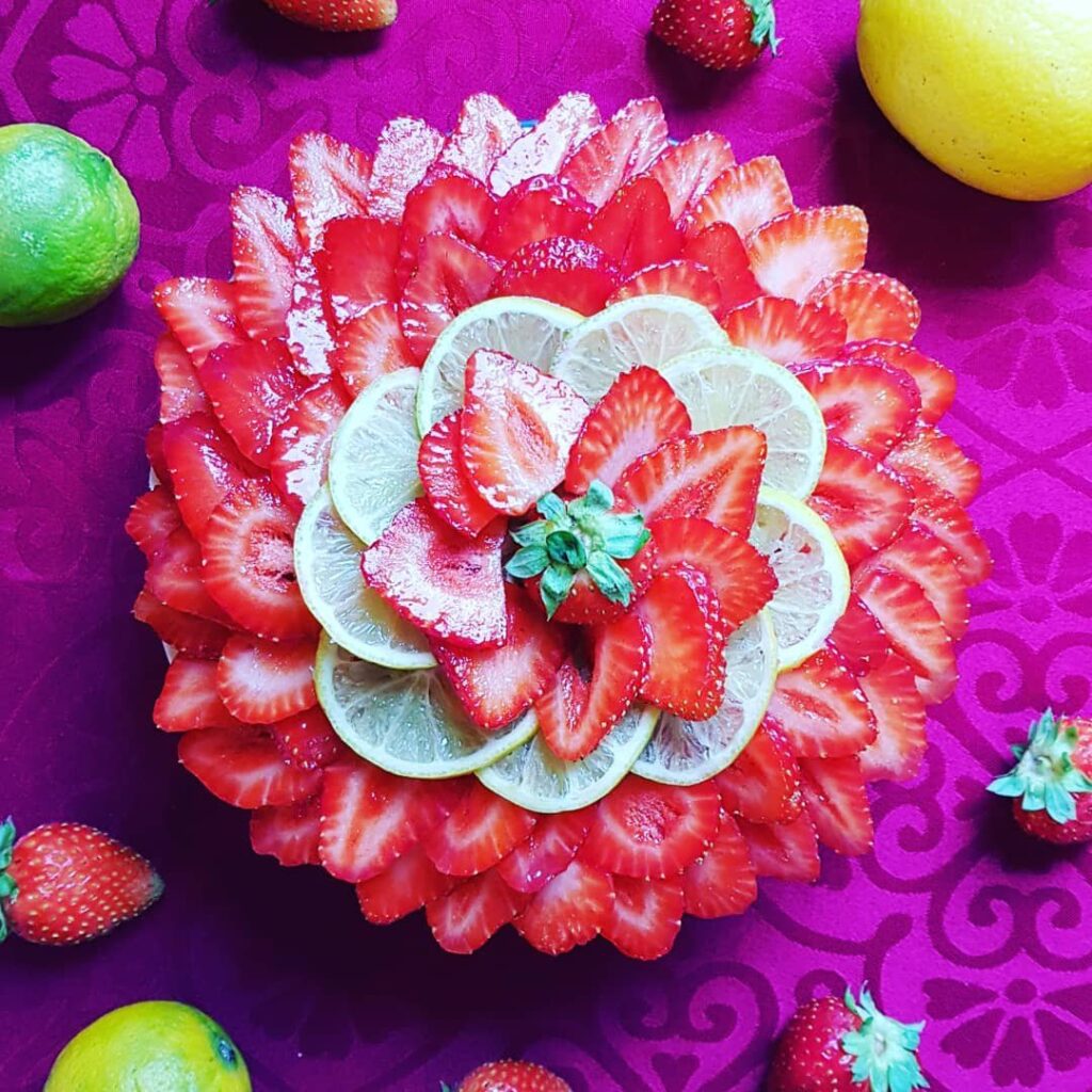 Cheesecake Citron et Fraise