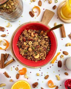 Granola de Noël aux épices