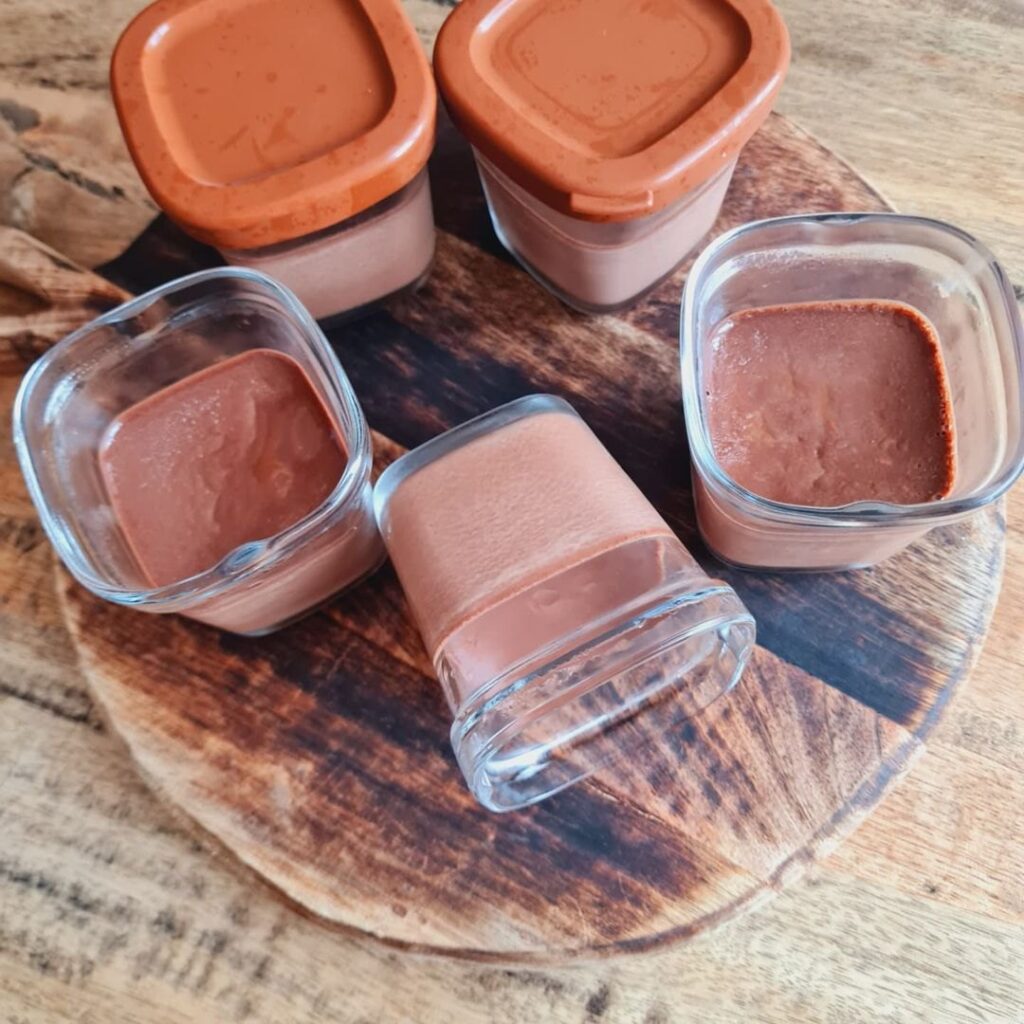 Crèmes chocolat noir & caramel
