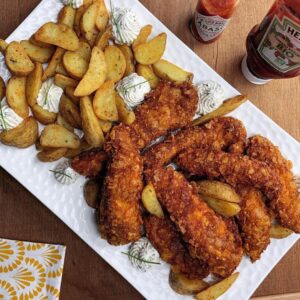Poulet frit épicé