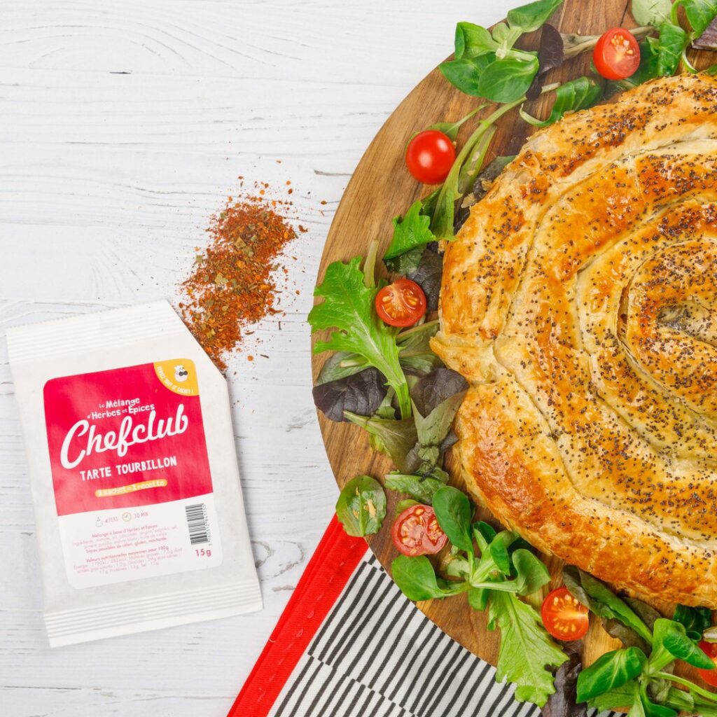 Tarte tourbillon aux épices Chefclub