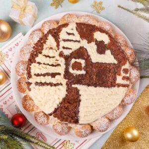 Tarte au chocolat nuit de Noël Tarte au chocolat nuit de Noël