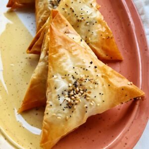 Mini chaussons au poulet