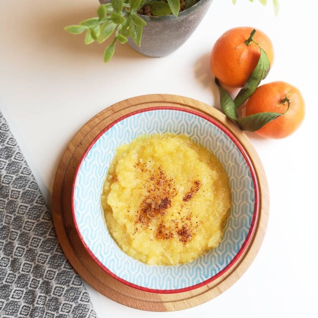 Compote pomme clémentine et épices