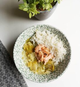 Poireaux au curry