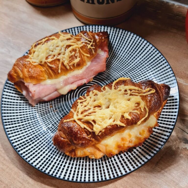 Croissants jambon & saumon