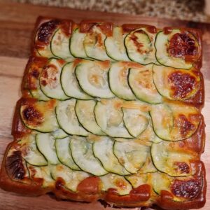 Invisible aux courgettes