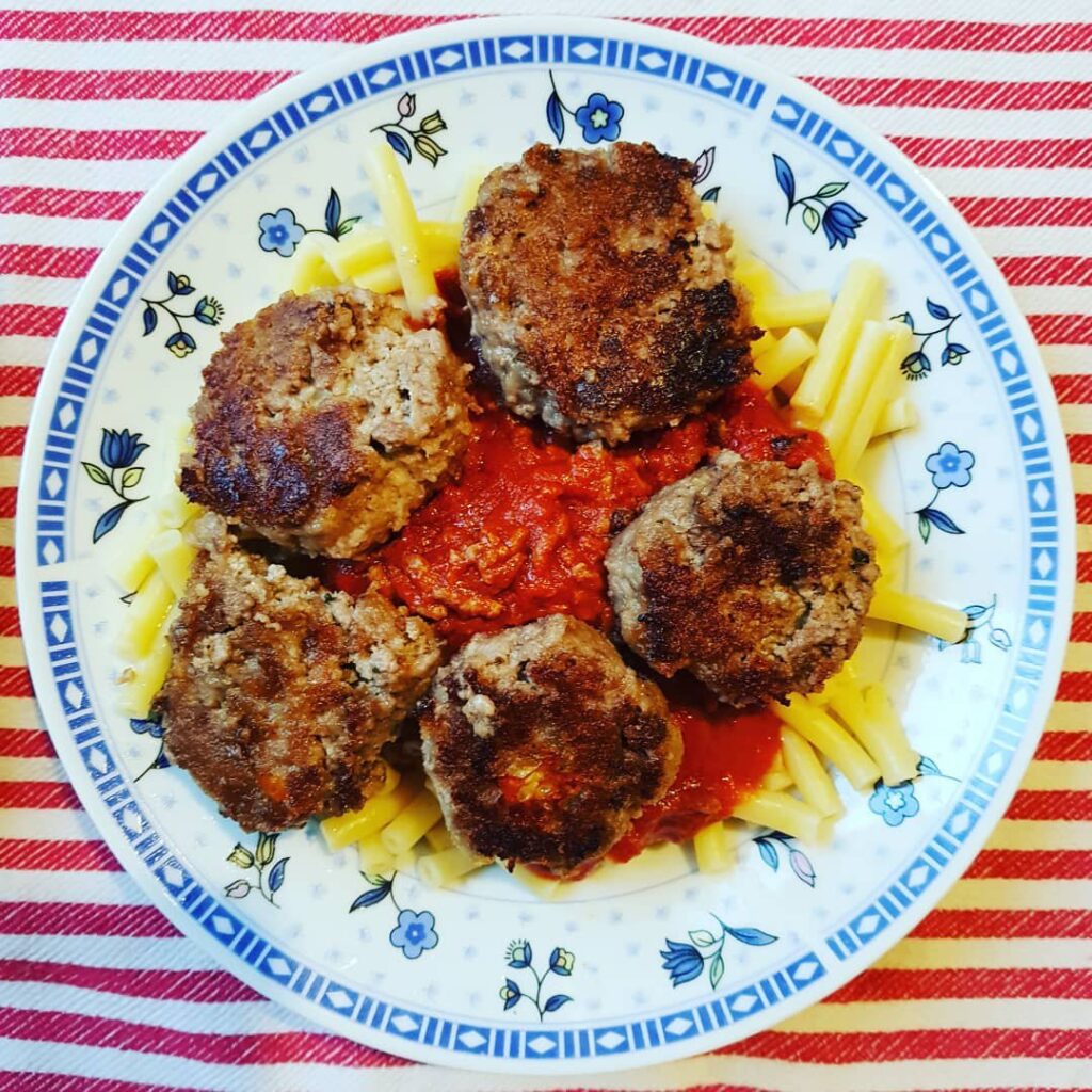 Boulettes de boeuf mozza