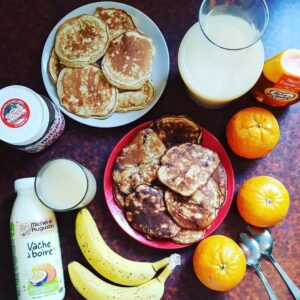 Pancakes du dimanche à la banane