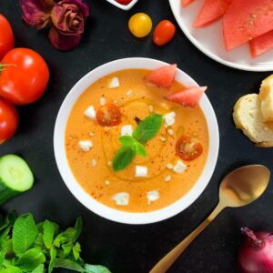 Gaspacho à la pastèque