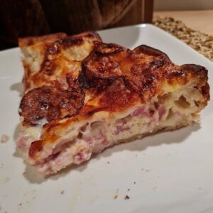 Quiche aux trois fromages