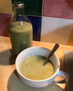 1ère soupe de légumes maison de la saison