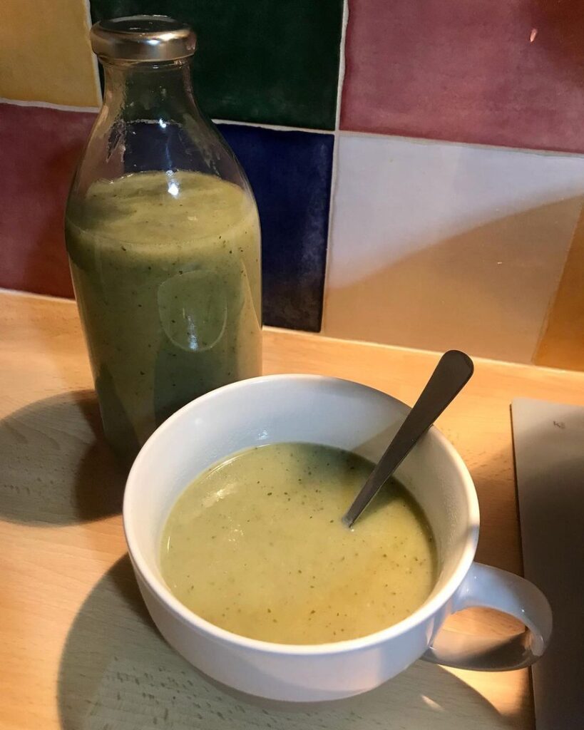 1ère soupe de légumes maison de la saison