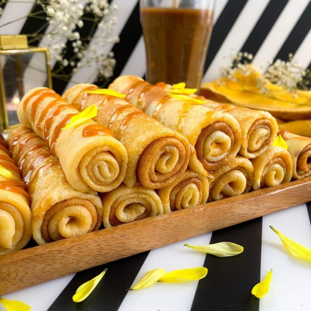 Crêpes au rhum