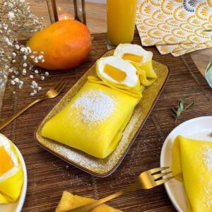 Crêpe fourrées à la chantilly