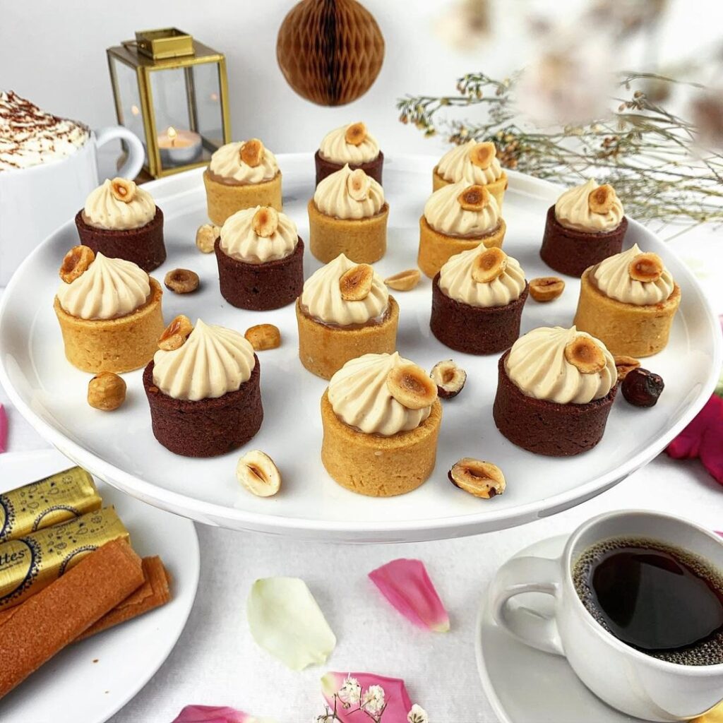 Tartelettes praliné croustillantes
