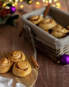 Brioches roulées à la cannelle
