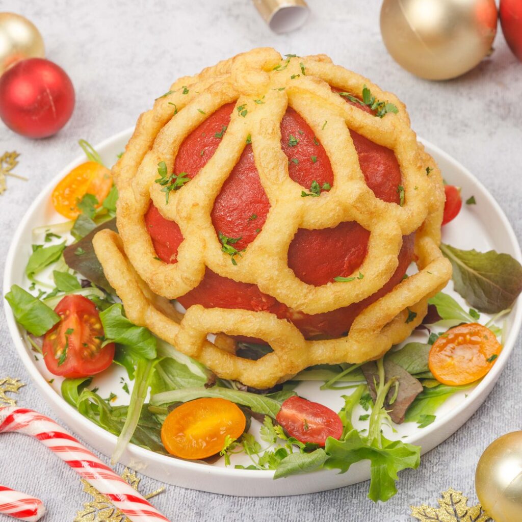 Boule de Noël hachis parmentier