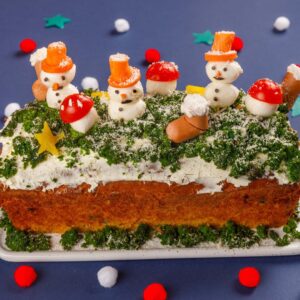 O cake de Natal