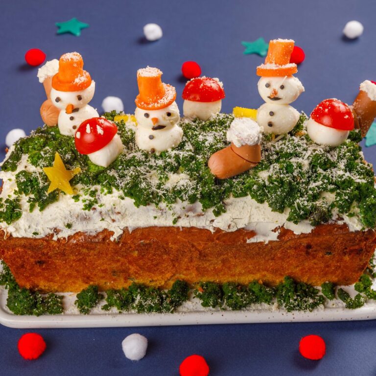 O cake de Natal