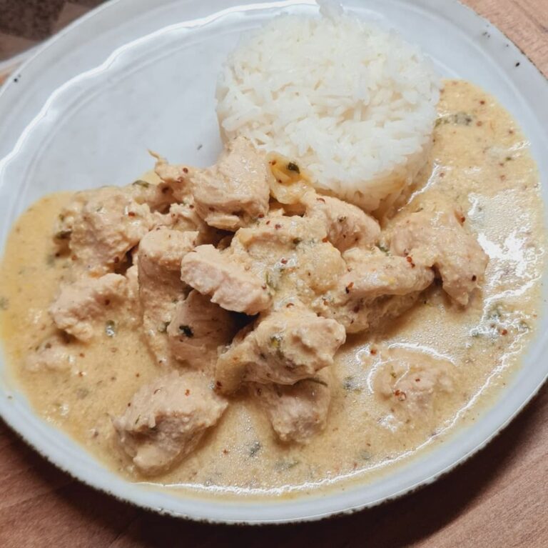 Dinde à la moutarde
