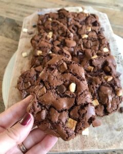 Méga cookies au chocolat