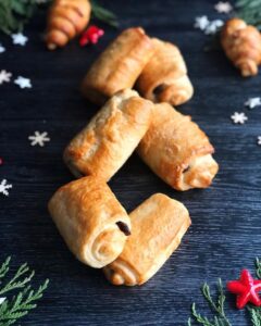 Petits pains briochés au chocolat