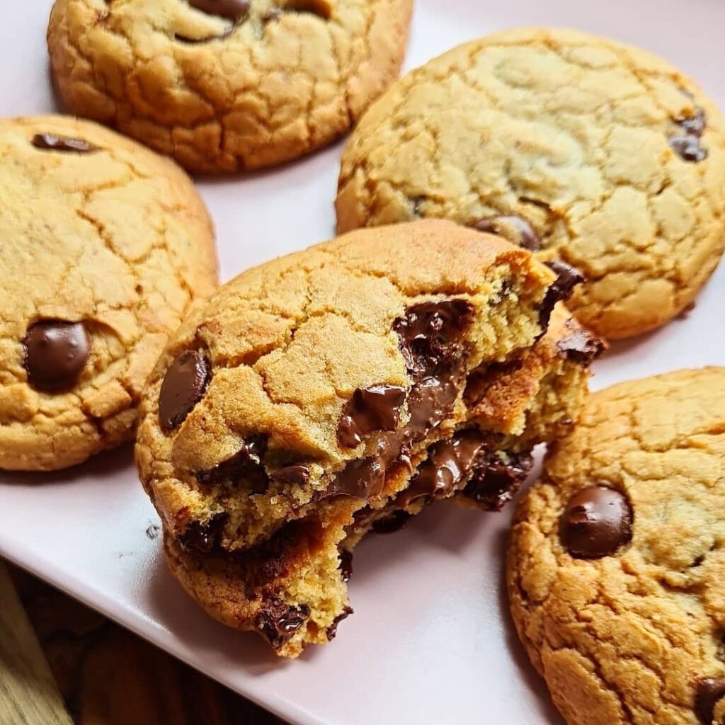 Cookies fourrés à la pâte à tartiner