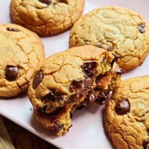 Cookies fourrés à la pâte à tartiner
