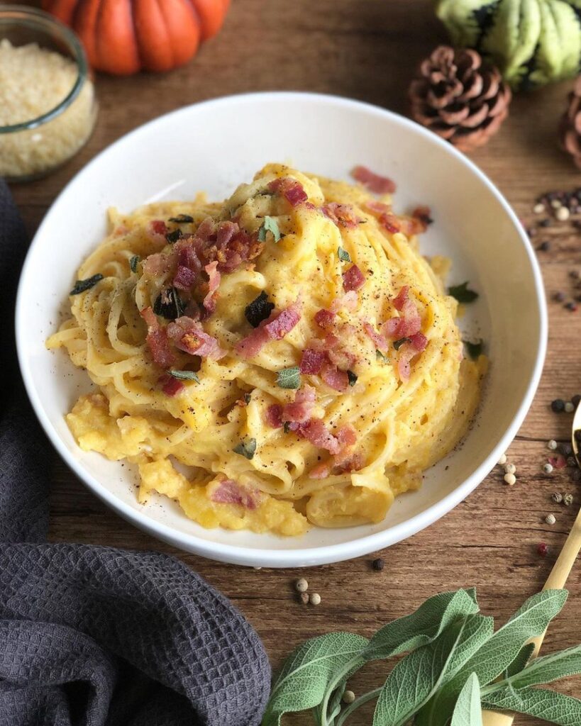 Carbonara d&rsquo;Automne au butternut