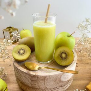 Jus de pomme et kiwi