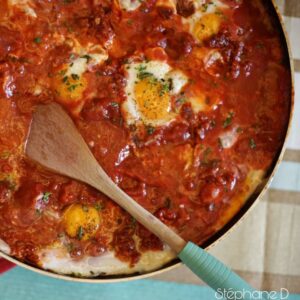 Tomates œufs chorizo Tomates œufs chorizo