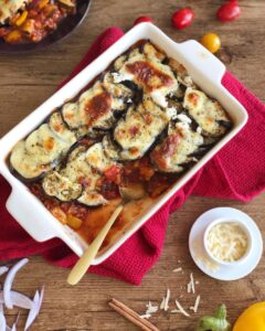 Moussaka végétarienne aux lentilles corail Moussaka végétarienne aux lentilles corail