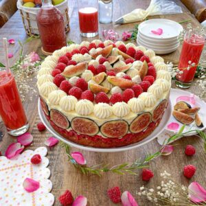 Gâteau à la fraise