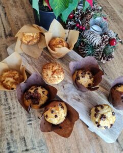 Muffins cœur caramel ou pâte à tartiner