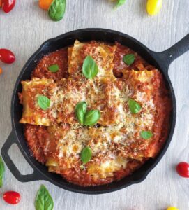 Lasagne bolognaise extra fromage