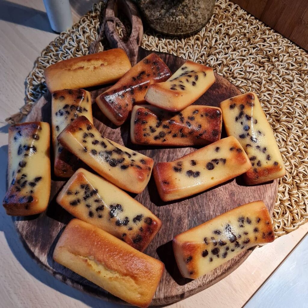 Mini cake orange choco