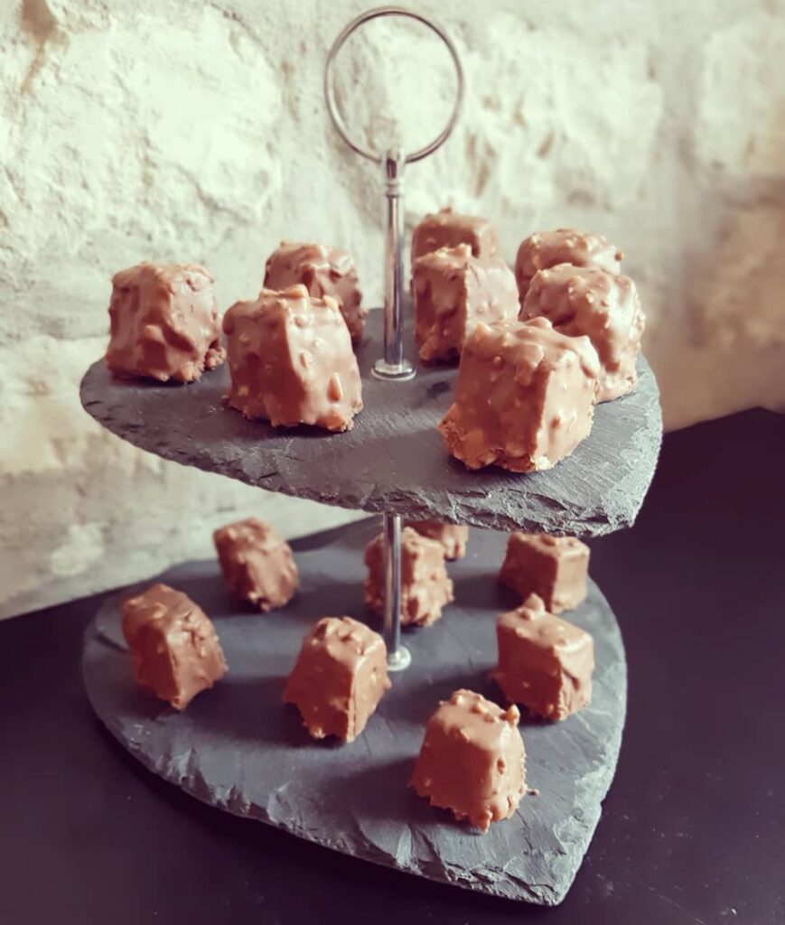 Rochers pralinés à la feuillantine
