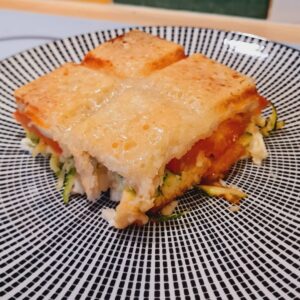 Croque courgettes & chèvre