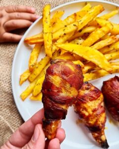 Poulet au bacon