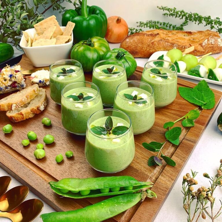 Gaspacho de légumes verts