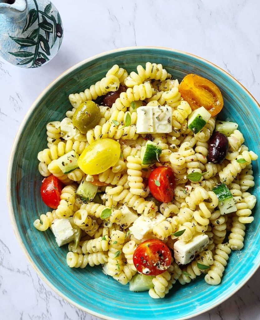 Salade de pâtes à la grecque